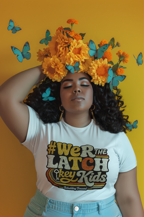 #WErTHElatchkeyKIDS Vintage Comfort Colors Tee | Retro Gen X Nostalgia Shirt